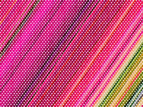 Rainbow dotted background