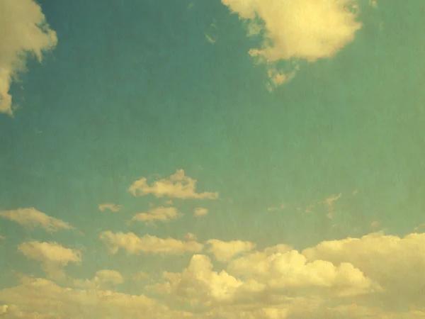 Sky in retro style — Stock Photo, Image