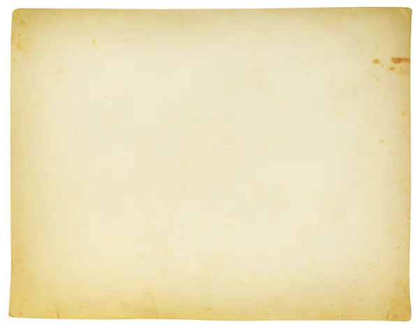 Ancienne feuille de papier — Photo