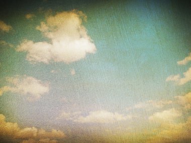 Bulutlu gökyüzü görüntü