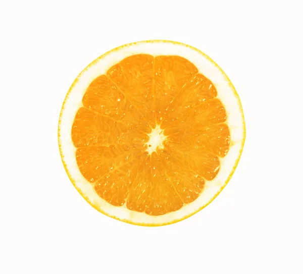Кусок апельсина изолирован — стоковое фото
