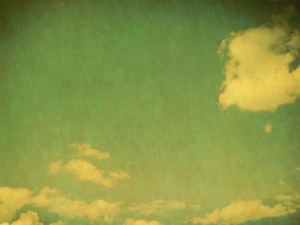 Retro molnig himmel — Stockfoto