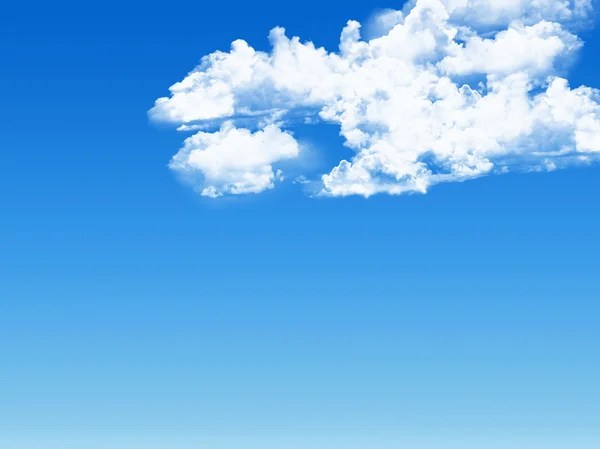 Blue sky background — Stock Photo, Image