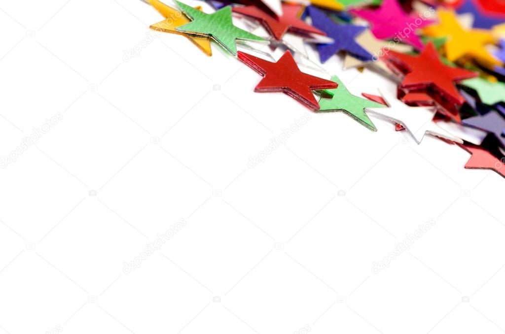 Colored stars background