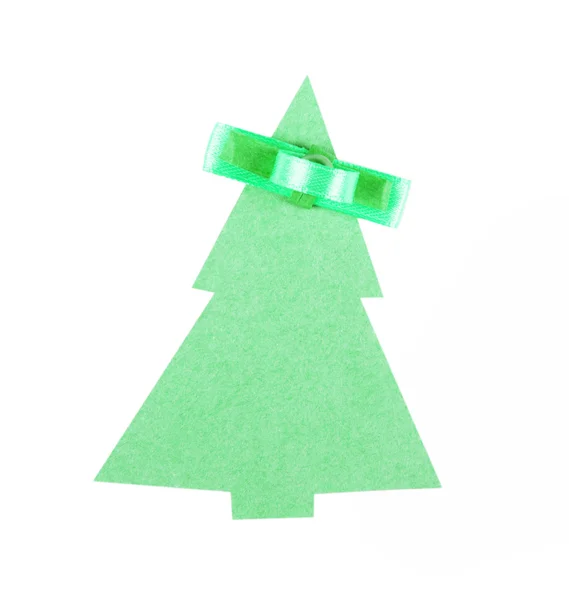 Paper christmas tree — Stock Photo, Image