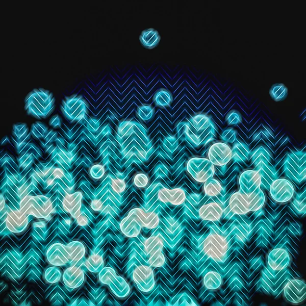 Luces azules abstractas — Foto de Stock