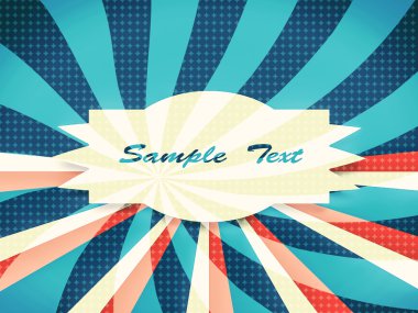 Vintage tarzı arka plan