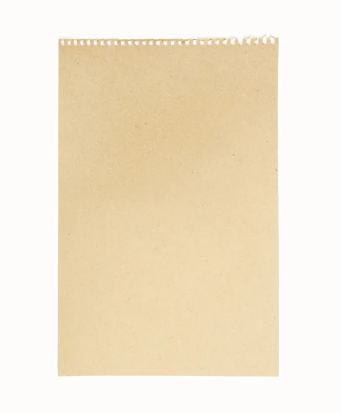 Página de papel scrapbook — Fotografia de Stock