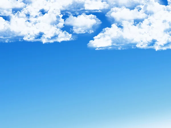 Sky background with  clouds — Stock Photo, Image