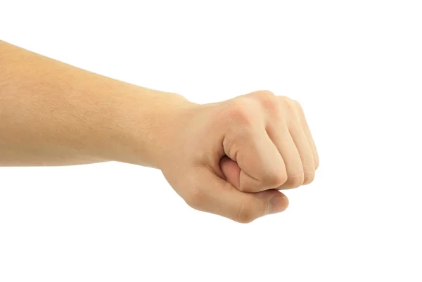 Strong boy's fist — Stock Photo, Image