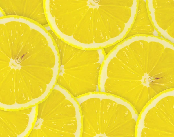 Background of lemon slices. — Stock Photo, Image