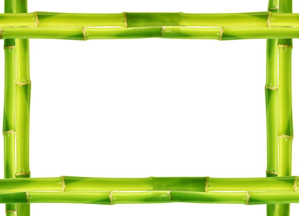 Bamboo frame with copy space — Stock Photo, Image