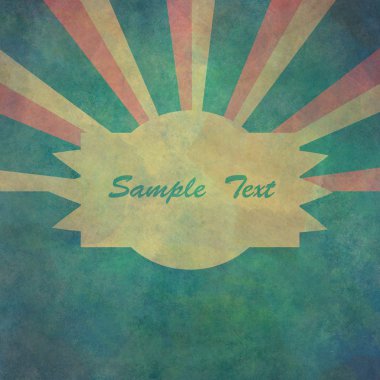 Vintage tarzı arka plan