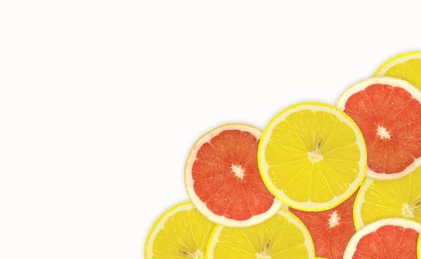 Abstract background of citrus slices. — Stock Photo, Image