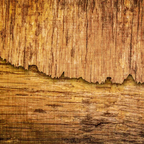 Cracked wooden board — Stock Photo, Image