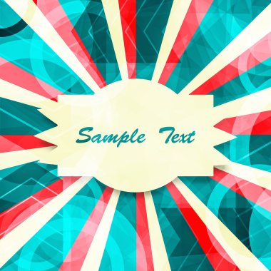 antika arka plan etiketi