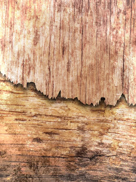 Cracked wooden board — Stock Photo, Image