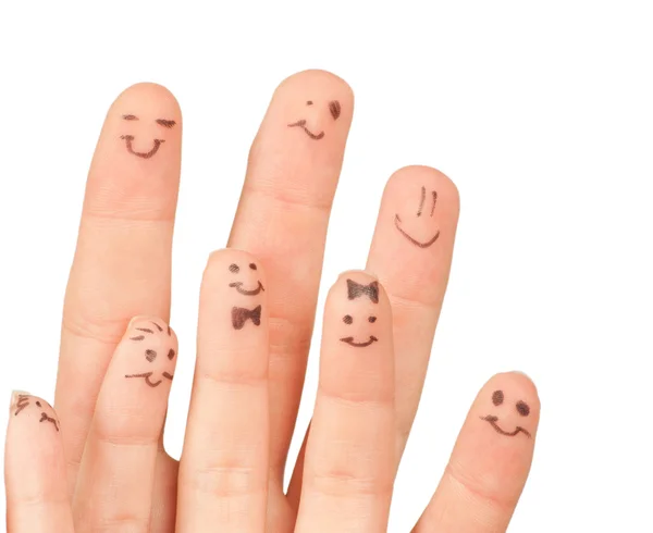 Fingers Family concept — Stock Photo, Image