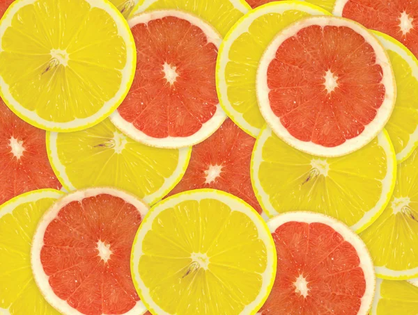 Abstracte achtergrond van citrus segmenten. — Stockfoto