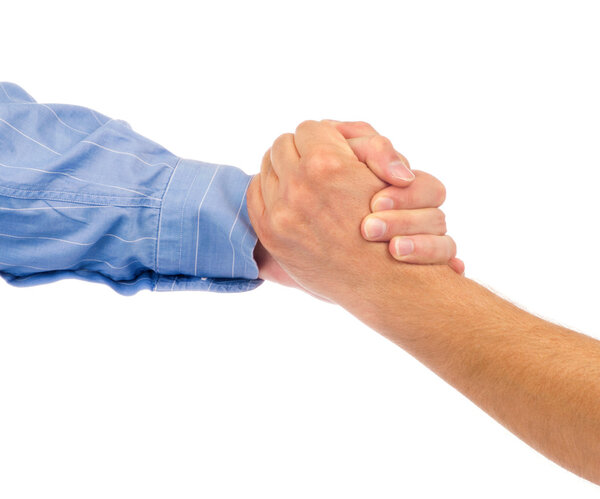 Businesspeople shaking hands