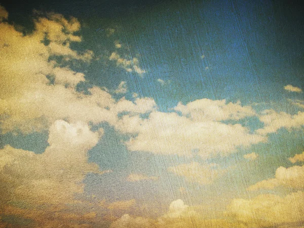 多云的蓝天 — 图库照片