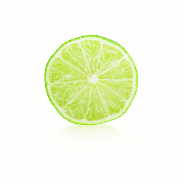 Rebanada de limón fresco —  Fotos de Stock