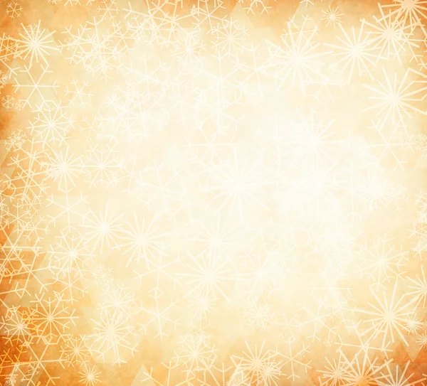 Christmas background with snowflakes — Stock Photo, Image