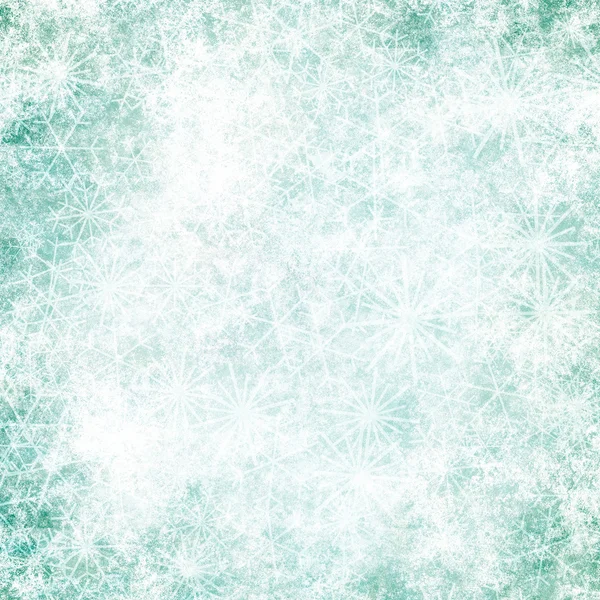 Christmas background with snowflakes — Stock Photo, Image