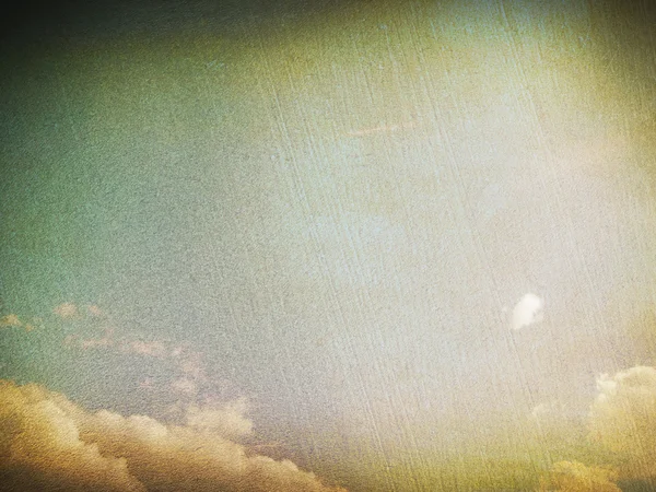 复明多云的天空 — 图库照片
