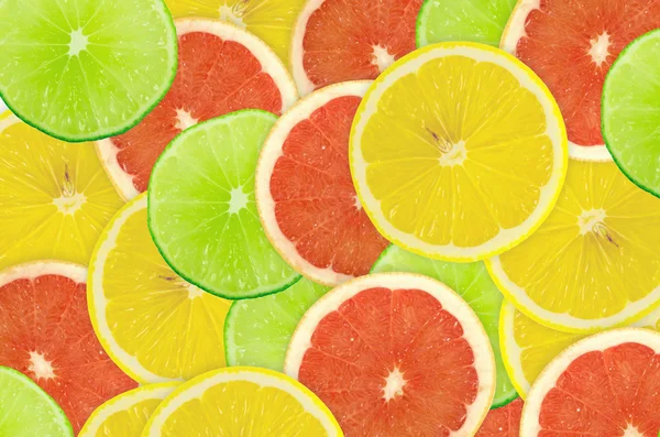 Abstract background of citrus slices — Stock Photo, Image