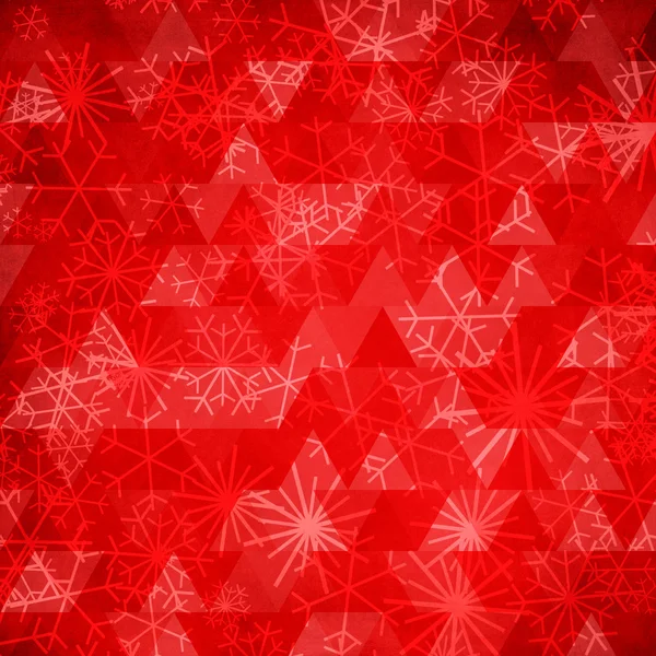 红色圣诞背景 — 图库照片