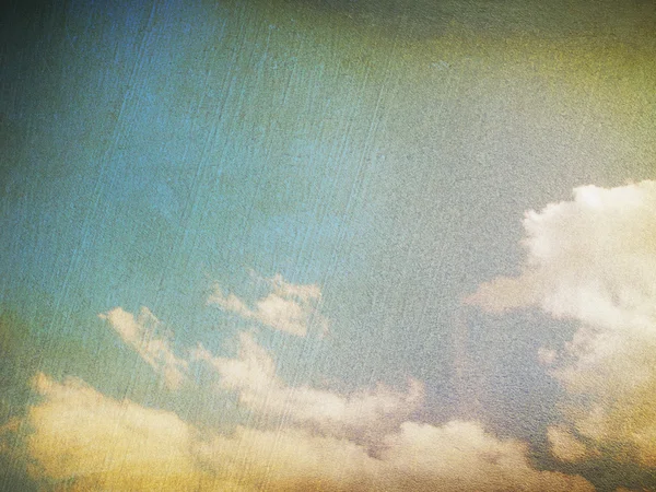 Cielo nublado retro — Foto de Stock