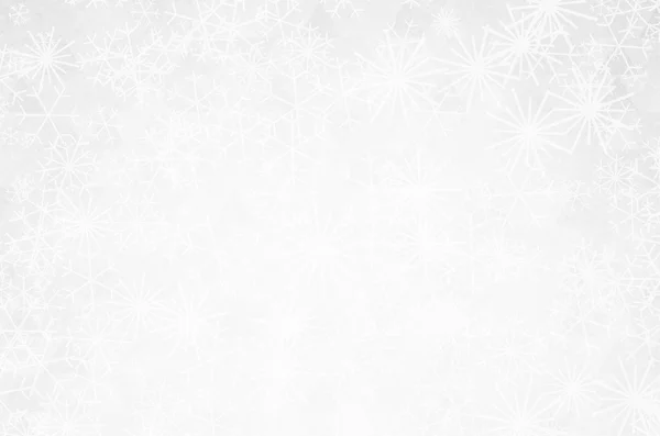 Christmas background with snowflakes — Stock Photo, Image