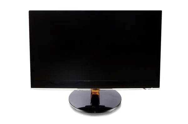 Monitor z pustym ekranem — Zdjęcie stockowe