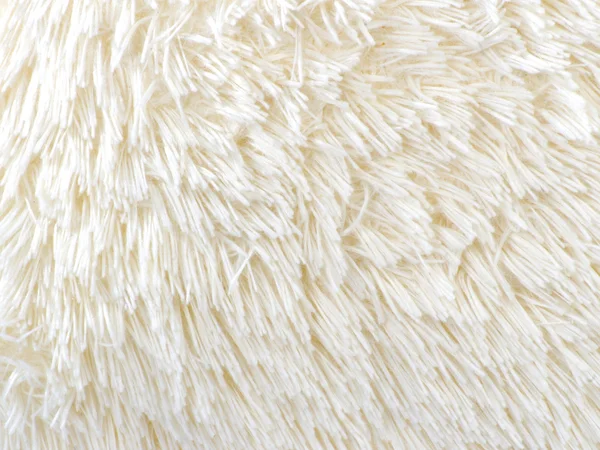 白い毛皮の背景 — ストック写真