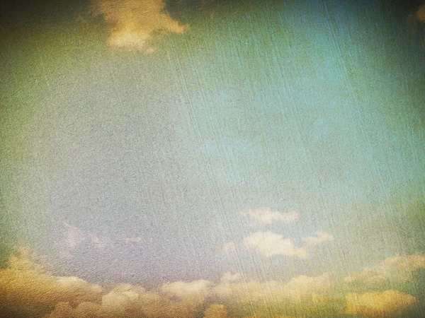 Retro cloudy sky — Stock Photo, Image