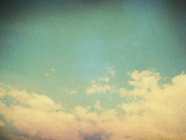 Gökyüzünün Retro görüntü