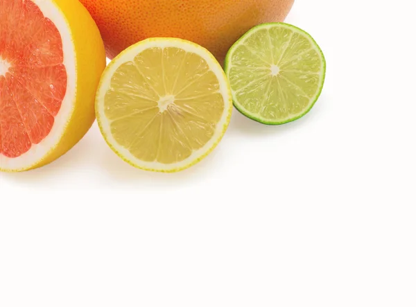 Limonki, cytryny i pomarańczy — Zdjęcie stockowe