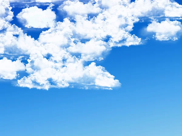 Blue sky background — Stock Photo, Image