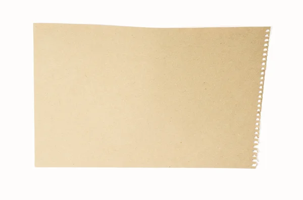 Страница из старинной бумаги — стоковое фото