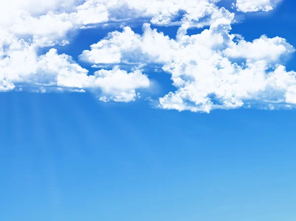 Blue sky background — Stock Photo, Image