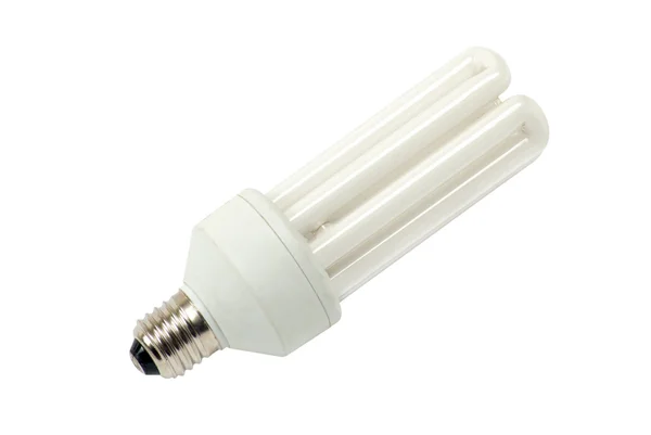 Close up of a white light bulb — Stock Photo, Image