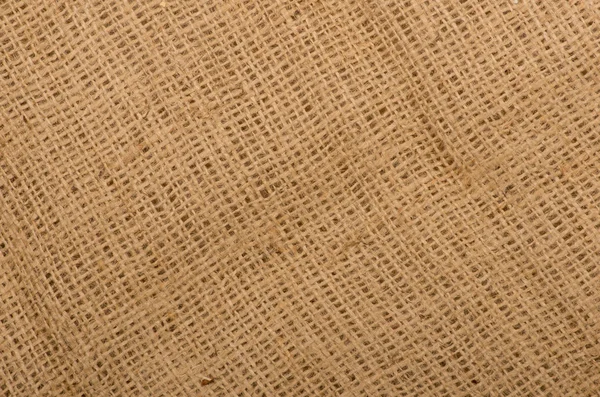 Burlap or sacking or sackcloth texture — Stock Photo, Image