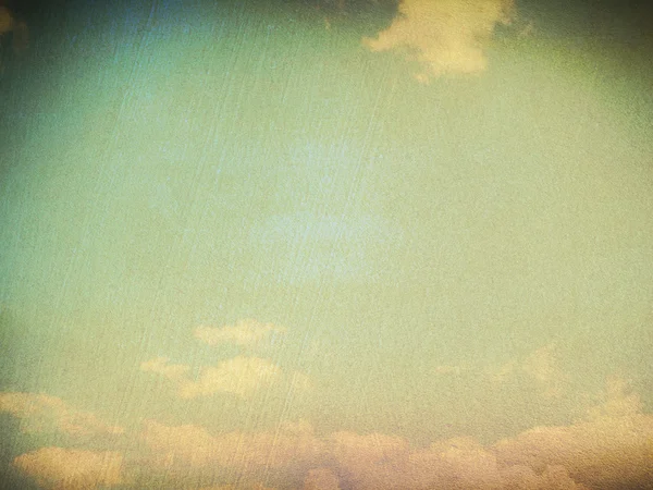 Ciel nuageux rétro — Photo
