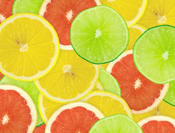 Tasty citrus slices — Stock Photo, Image