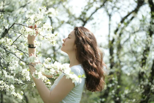 Lente portret — Stockfoto