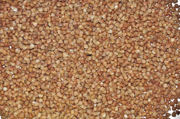 Buckwheat on isolated background — Stock Photo, Image