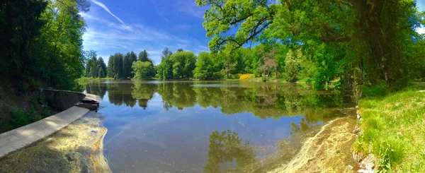 Paisagem panorâmica da natureza — Fotografia de Stock