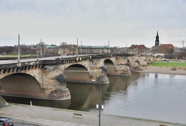Дрезденские достопримечательности — стоковое фото