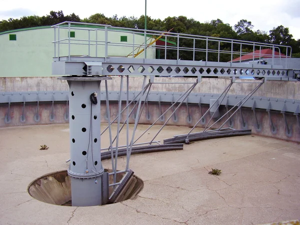 Wastewater treatment plant — Stock Photo, Image